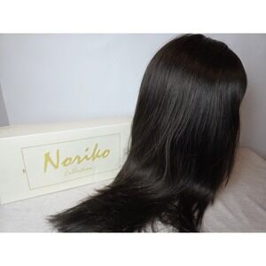 Noriko Wig Long Brunette With Fringe 1621 Justine Dark Chocolate W/box Synthetic